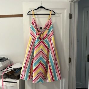 City Chic Striped Holly Dress